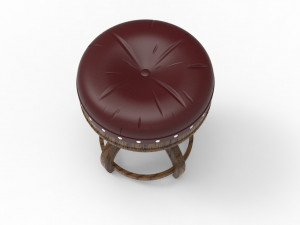 Royal stool 3D Модель