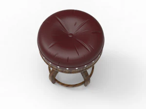 Royal stool 3D Model