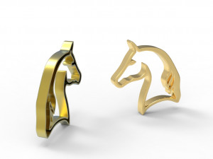 Horse pendant 3D Принт Модель