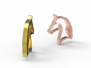 Horse pendant 3D Print Model