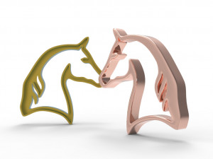 Horse pendant 3D Принт Модель