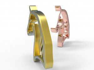 Horse pendant 3D Принт Модель