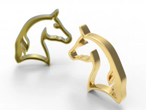 Horse pendant 3D Print Model