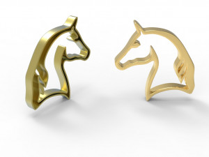 Horse pendant 3D Принт Модель