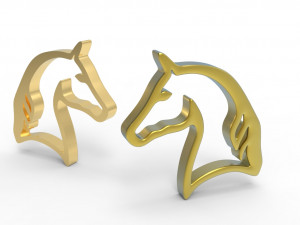 Horse pendant 3D Принт Модель