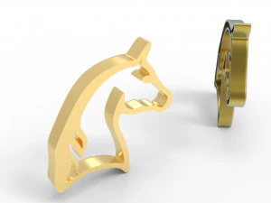 Horse pendant 3D Print Model