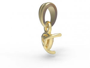 Trillion pendant 5mm 3D Print Model