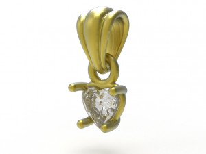 Heart pendant 5mm Modelo de impresión 3D