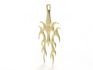 Flame pendant Modèles 3D en vedette