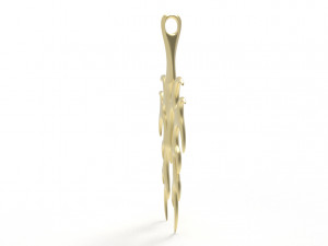 Flame pendant Modèles 3D en vedette