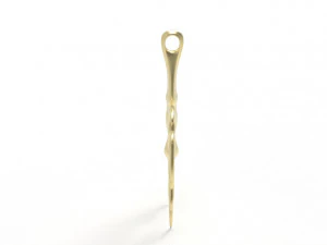 Flame pendant 3D Print Model