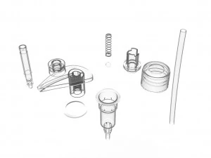Soap dispenser mechanism 3D Model