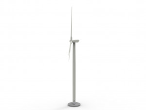 Wind turbine 3D 모델