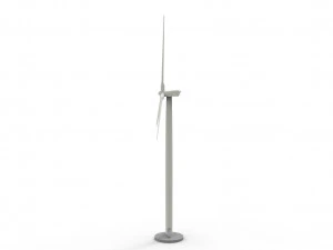 Wind turbine 3D Model