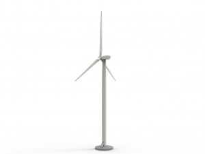 Wind turbine 3D 모델