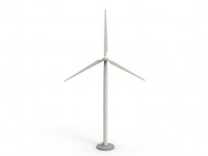 Wind turbine 3D 모델
