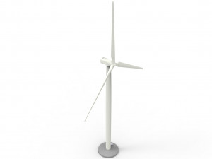 Wind turbine 3D 모델