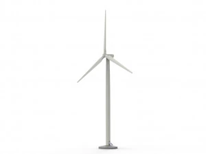 Wind turbine 3D Model