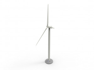 Wind turbine 3D 모델
