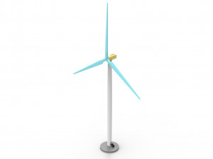 Wind turbine 3D 모델