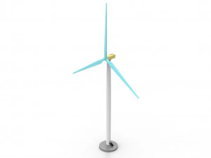 Wind turbine 3D Model