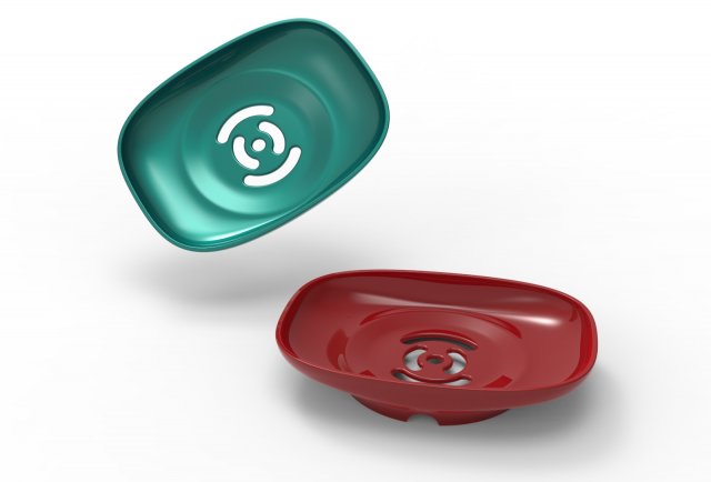Soap dish 3Dプリントモデル .c4d .max .obj .3ds .fbx .stl .blend