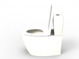 Toilet 3D Model