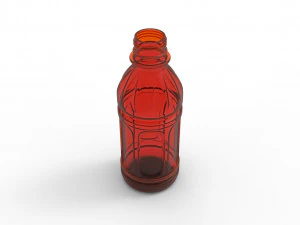 Juice bottle 3D Model