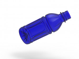 Juice bottle 3D Модель