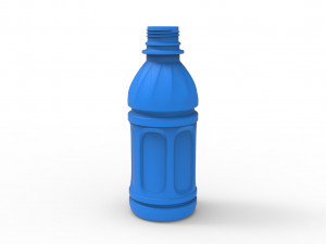 Juice bottle 3D Модель