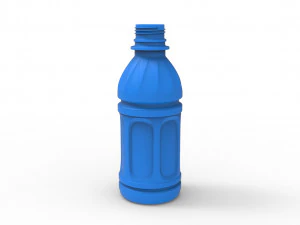Juice bottle 3D Model