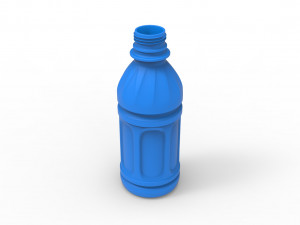 Juice bottle 3D Модель