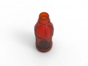 Juice bottle 3D Model