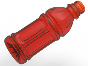 Juice bottle 3D Модель
