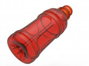 Juice bottle 3D Модель