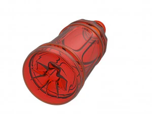 Juice bottle 3D Model