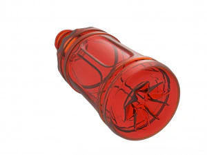 Juice bottle 3D Model