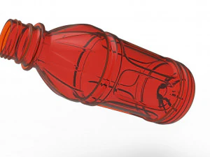 Juice bottle 3D Model