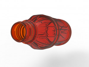 Juice bottle 3D Модель