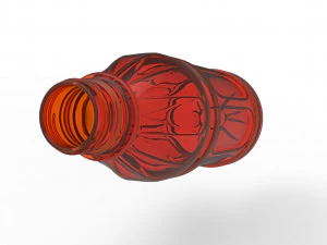 Juice bottle 3D Model