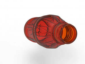 Juice bottle 3D Model