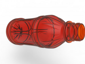 Juice bottle 3D Модель