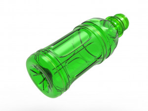 Juice bottle 3D Модель