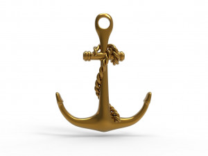 Anchor 3D Print Model