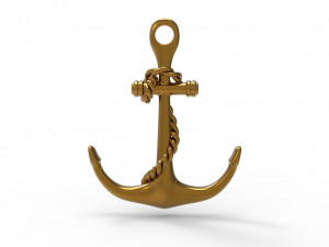 Anchor 3D Print Model
