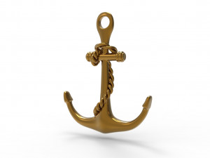 Anchor 3D Print Model