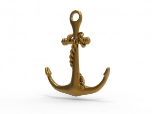 Anchor 3D Print Model