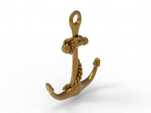 Anchor 3D Print Model