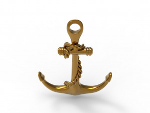 Anchor 3D Print Model