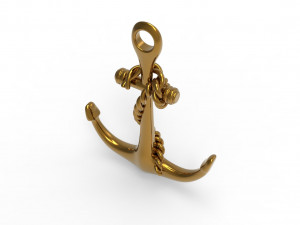 Anchor 3D Print Model